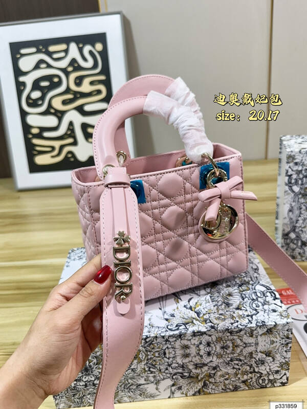 Dior Lady Pink 20 17 crossbody — Top Quality Replica