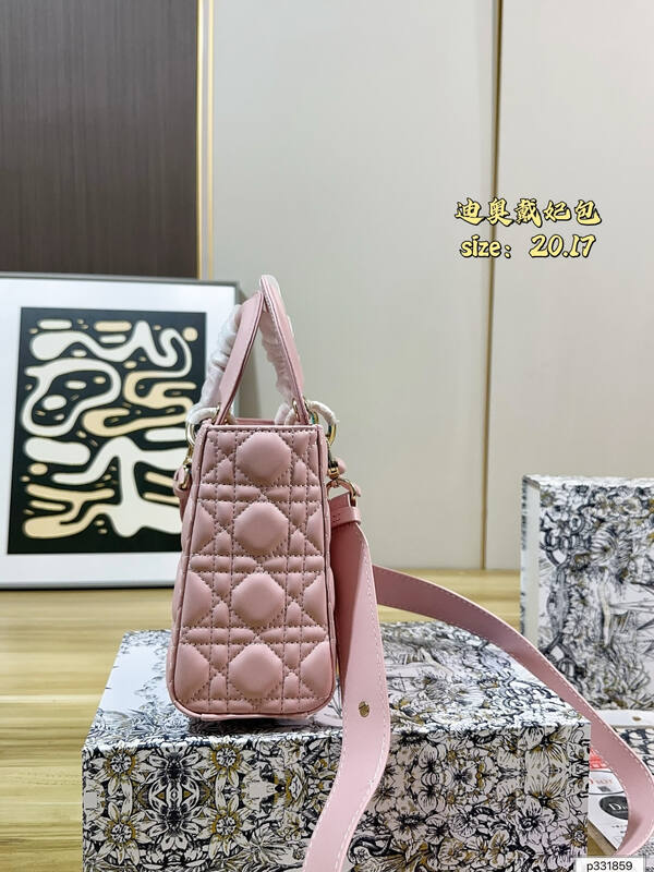 Dior Lady Pink 20 17 crossbody — Top Quality Replica