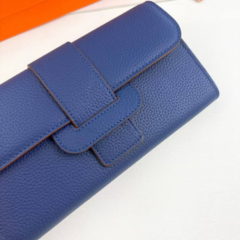 Hermes Blue leather evening — Top Quality Replica