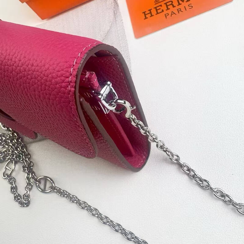 Hermes Pink crossbody — AAA Quality Replica