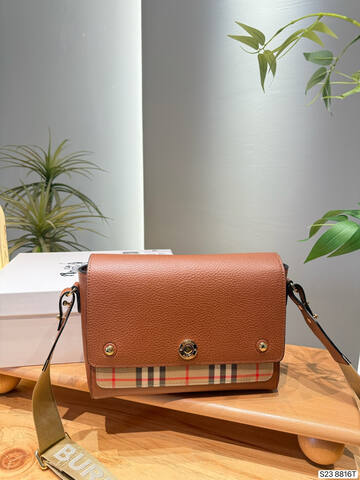 Burberry Brown shoulder bag Premium Replica