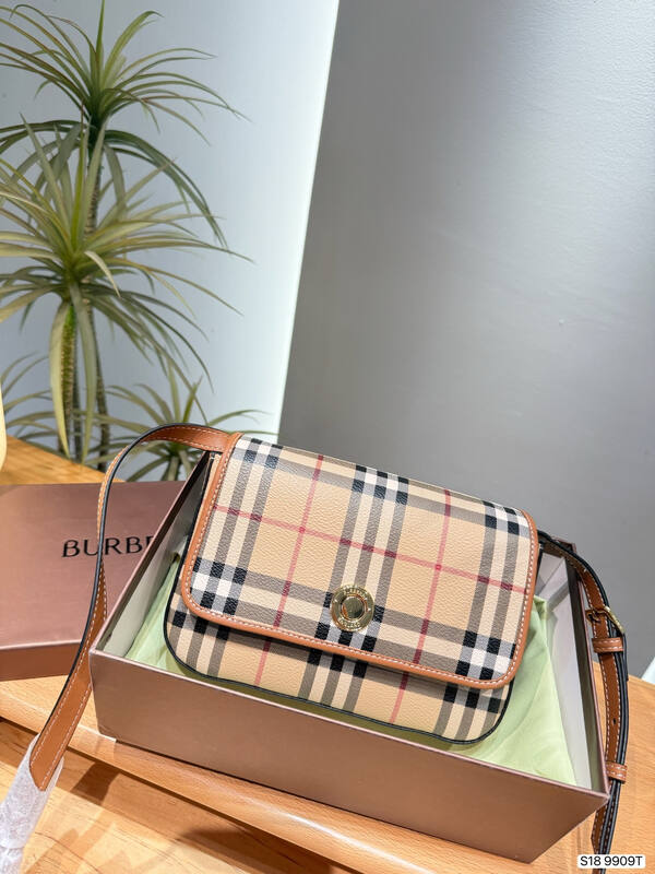 Burberry Brown 25x18x10cm shoulder bag — 1:1 Replica