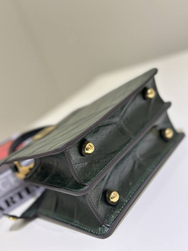 Fendi Peekaboo Green 33x22x14cm shoulder bag — Top Quality Replica