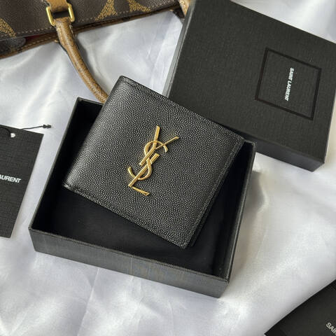 Saint Laurent Black wallet 1 1 Replica