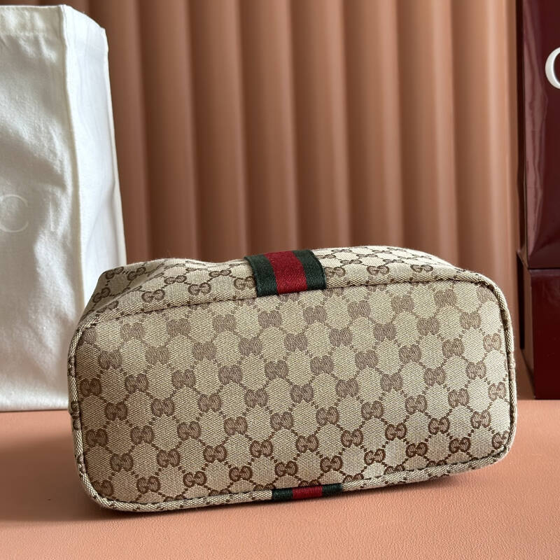 Gucci Vanity Beige GG Canvas shoulder — Top Quality Replica