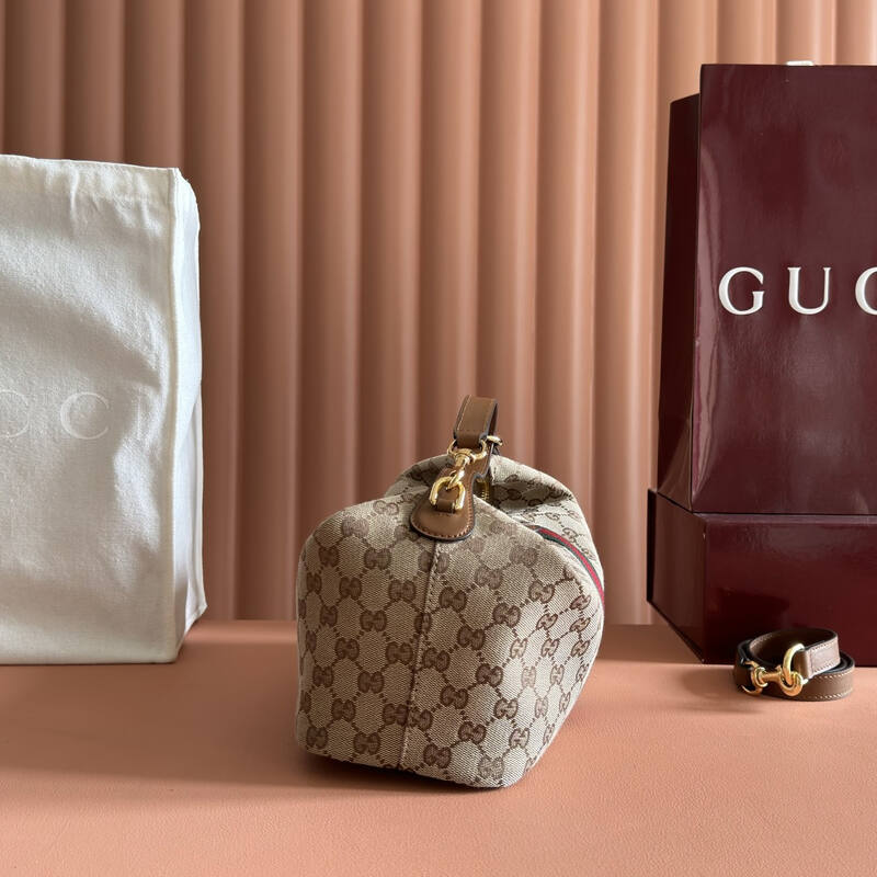 Gucci Vanity Beige GG Canvas shoulder — Top Quality Replica