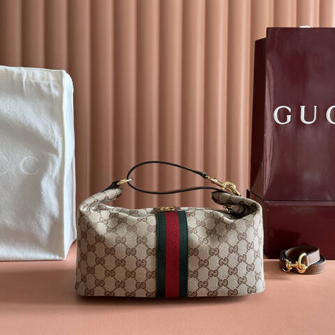 Gucci Vanity Beige GG Canvas shoulder Top Quality Replica