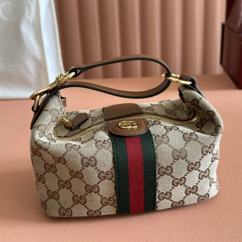 Gucci Vanity GG Supreme Beige crossbody — AAA Quality Replica
