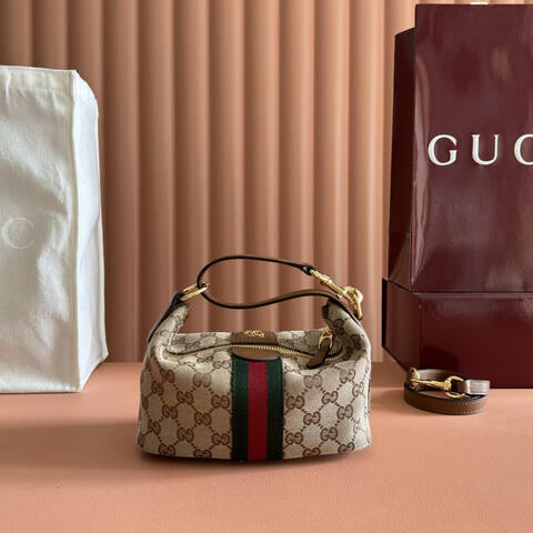 Gucci Vanity GG Supreme Beige crossbody AAA Quality Replica