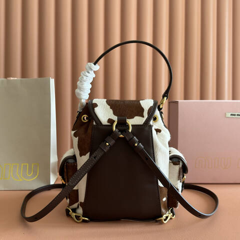 Miu Miu Brown 25x18x10cm shoulder bag Premium Replica