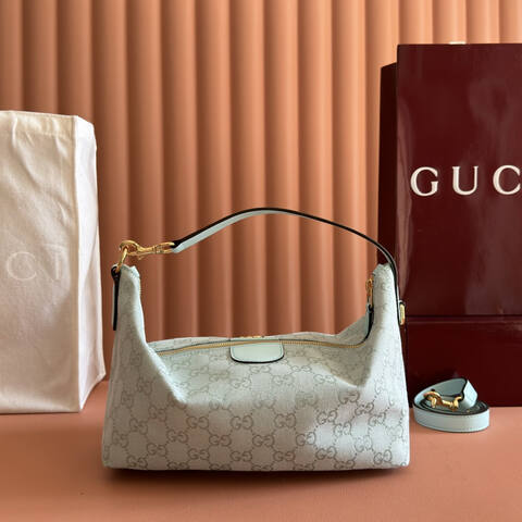 Gucci Vanity Series Light Blue GG Canvas shoulder Top Quality Replica