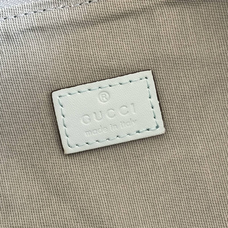 Gucci Vanity Series Light Blue GG Canvas shoulder — Top Quality Replica