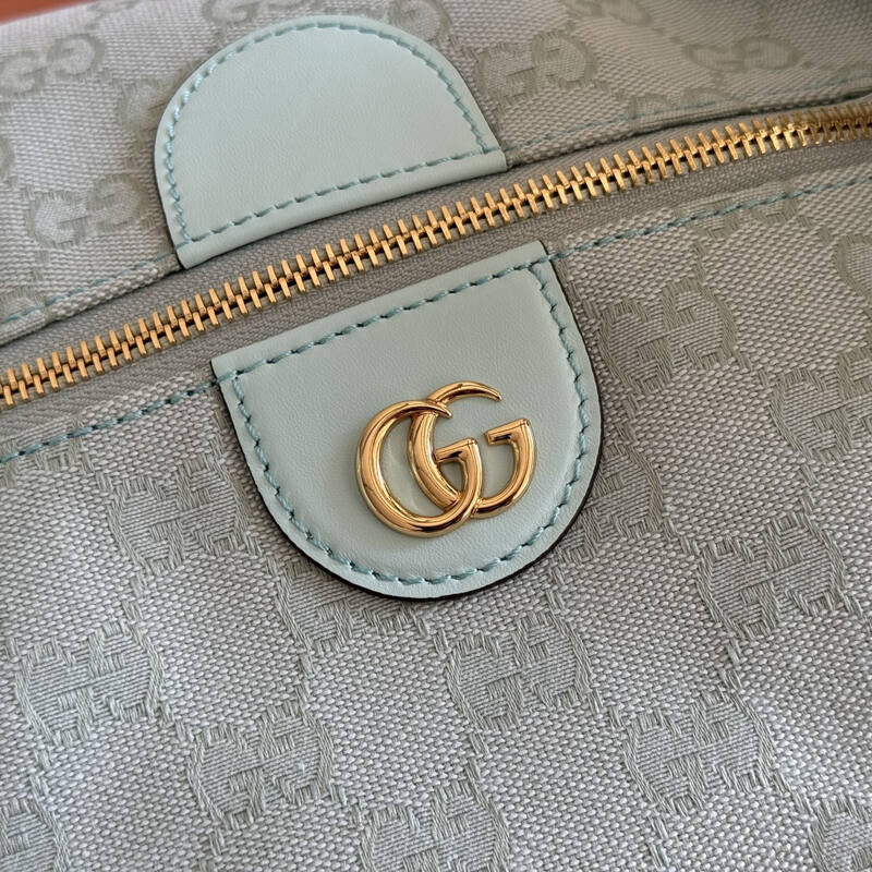 Gucci Vanity Series Light Blue GG Canvas shoulder — Top Quality Replica