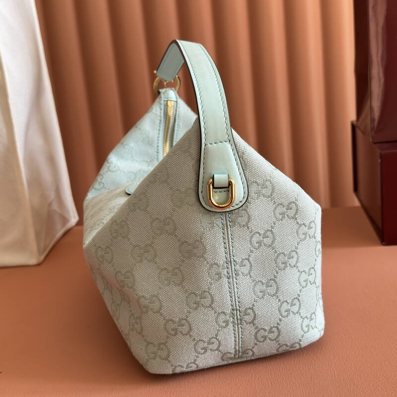 Gucci Vanity Series Light Blue GG Canvas shoulder — Top Quality Replica