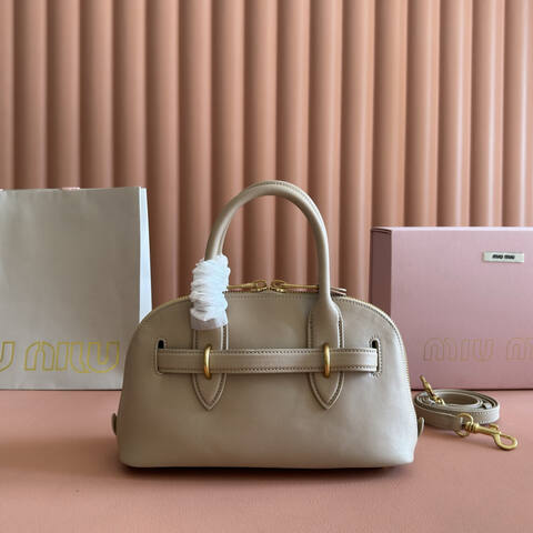 Miu Miu Beige 25x18x10cm shoulder bag Top Quality Replica