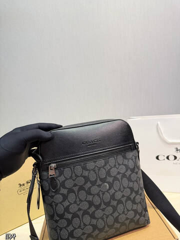 Coach Black shoulder bag AAA Quality Replica