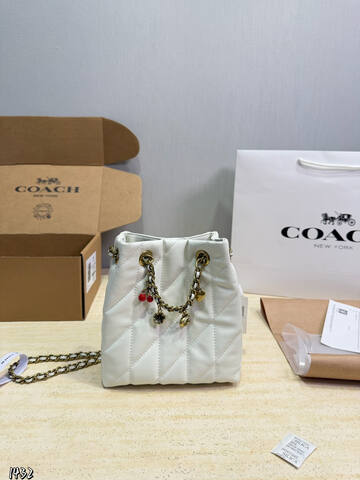 Coach Pink 18x12cm shoulder bag Premium Replica