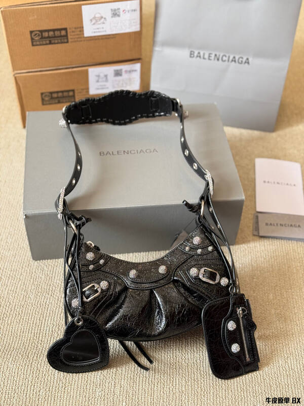 Balenciaga Le Cagole Black shoulder bag — 1:1 Replica