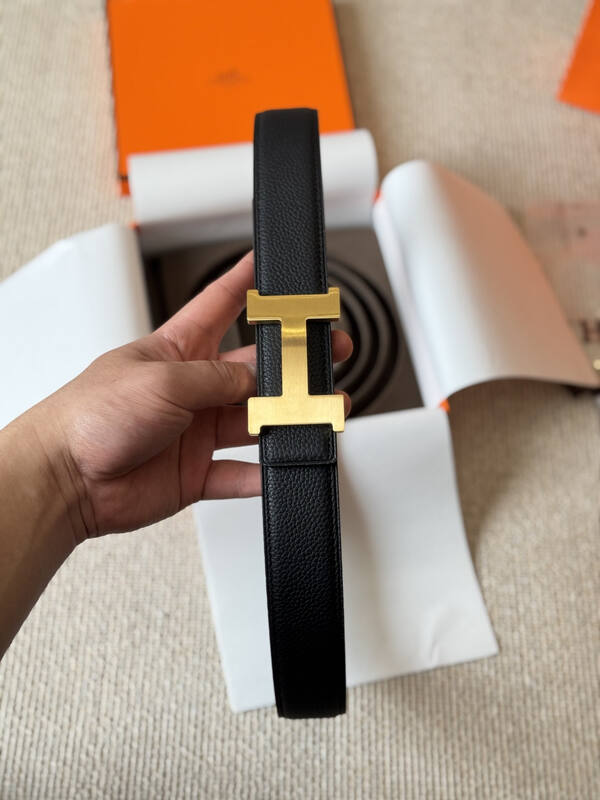 Hermes Black leather 38mm everyday — Top Quality Replica