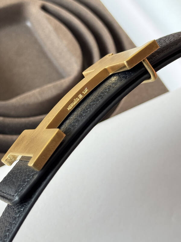 Hermes Black leather 38mm everyday — Top Quality Replica