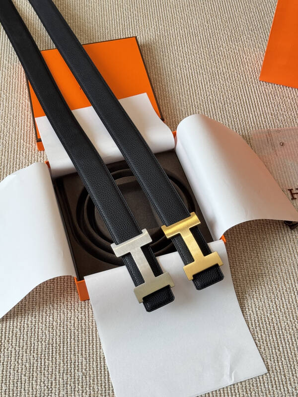 Hermes Black leather 38mm everyday — Top Quality Replica