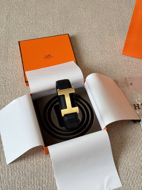 Hermes Black leather 38mm everyday — Top Quality Replica