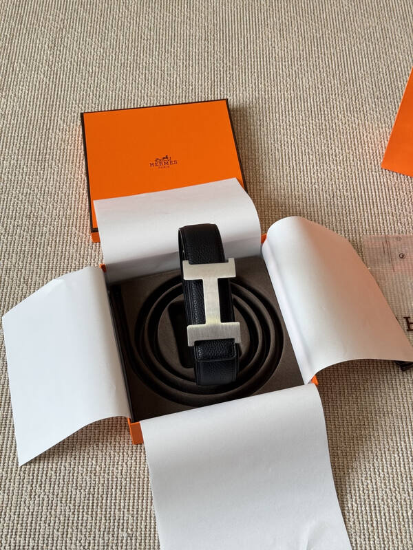 Hermes Black leather 38mm everyday — Top Quality Replica