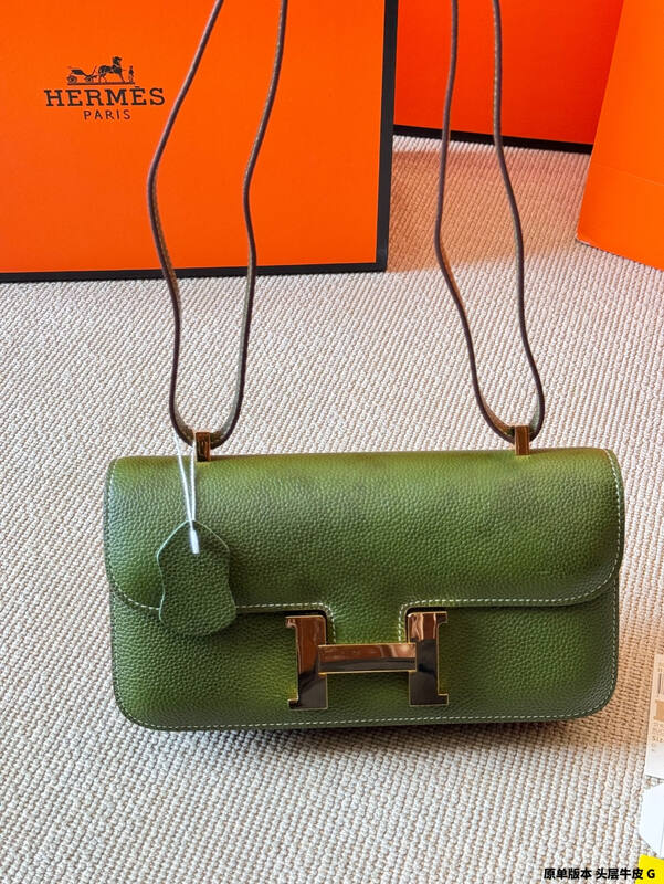 Hermes Constance Olive Green crossbody — AAA Quality Replica