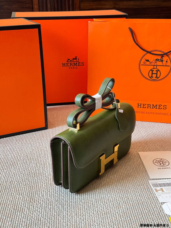 Hermes Constance Olive Green crossbody — AAA Quality Replica