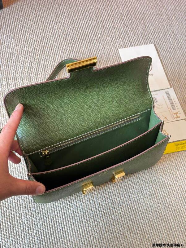 Hermes Constance Olive Green crossbody — AAA Quality Replica