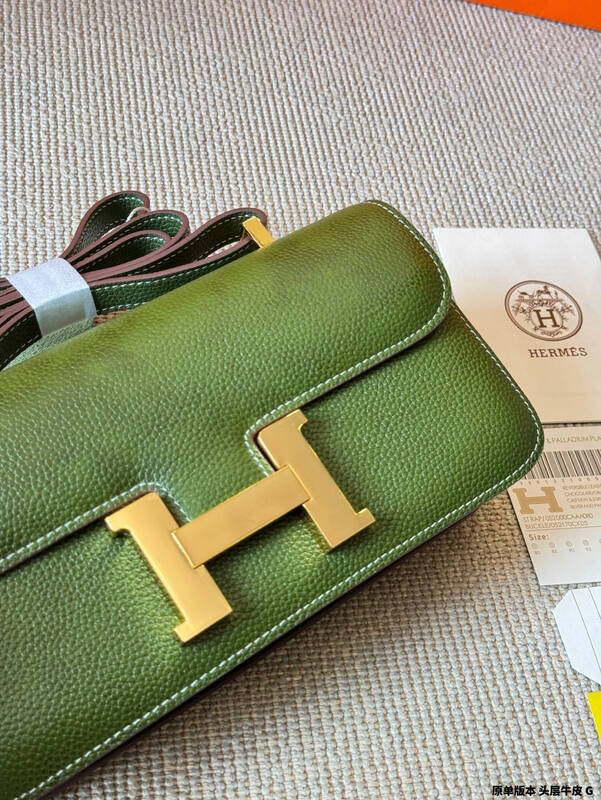Hermes Constance Olive Green crossbody — AAA Quality Replica