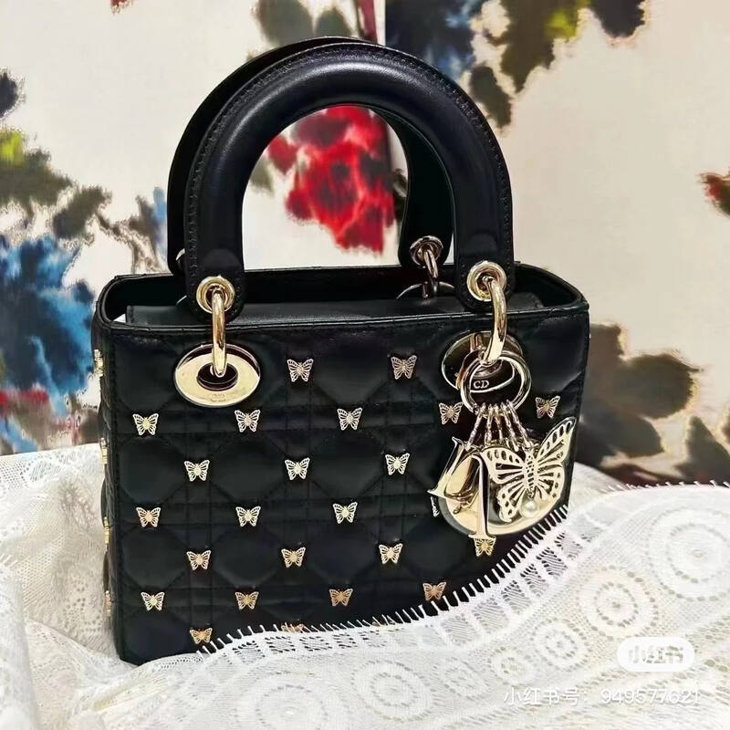Dior Lady Black shoulder — Top Quality Replica