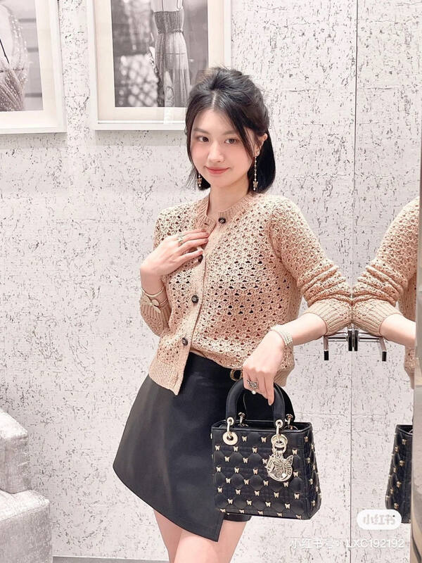 Dior Lady Black shoulder — Top Quality Replica
