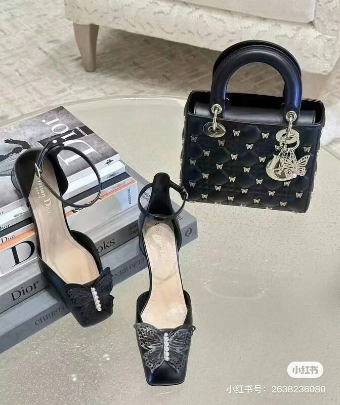 Dior Lady Black shoulder — Top Quality Replica