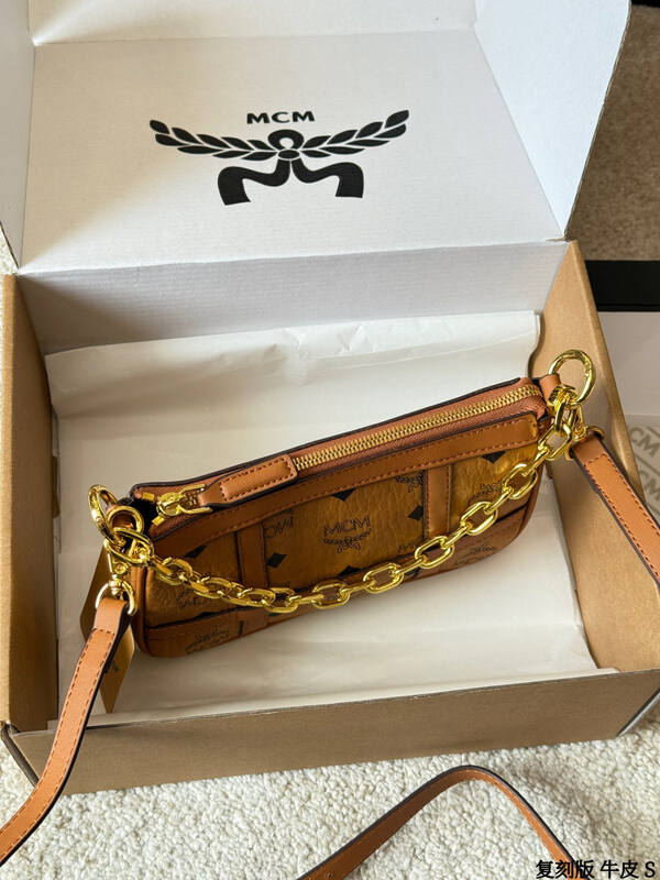 MCM Visetos 25x18x10cm shoulder bag — 1:1 Replica