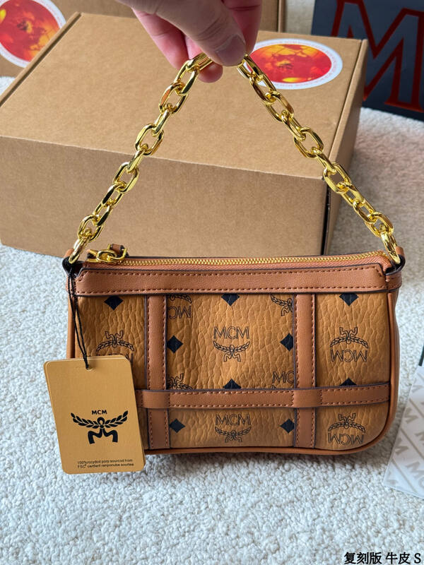 MCM Visetos 25x18x10cm shoulder bag — 1:1 Replica