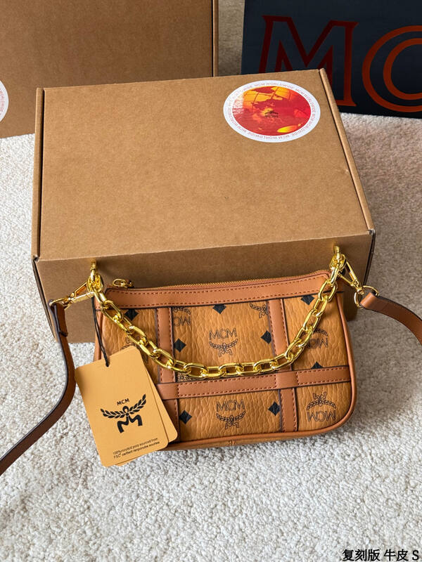MCM Visetos 25x18x10cm shoulder bag — 1:1 Replica