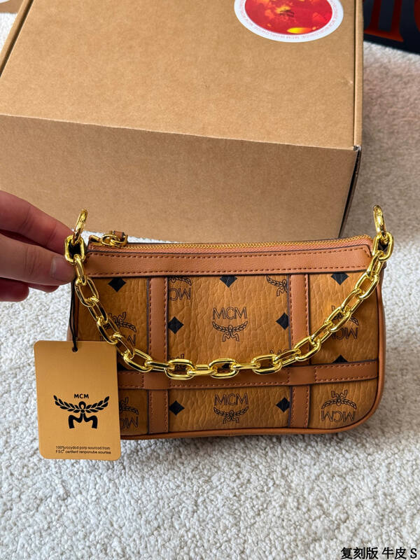 MCM Visetos 25x18x10cm shoulder bag — 1:1 Replica