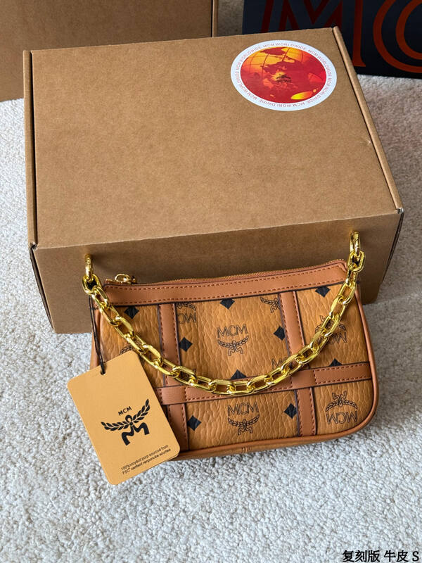 MCM Visetos 25x18x10cm shoulder bag — 1:1 Replica