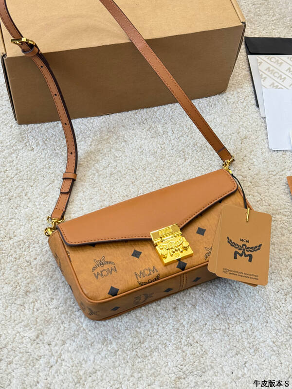 MCM Visetos 25x18x10cm shoulder bag — Premium Replica