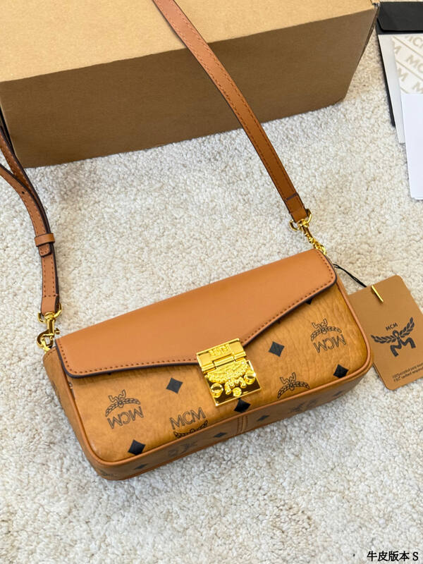 MCM Visetos 25x18x10cm shoulder bag — Premium Replica
