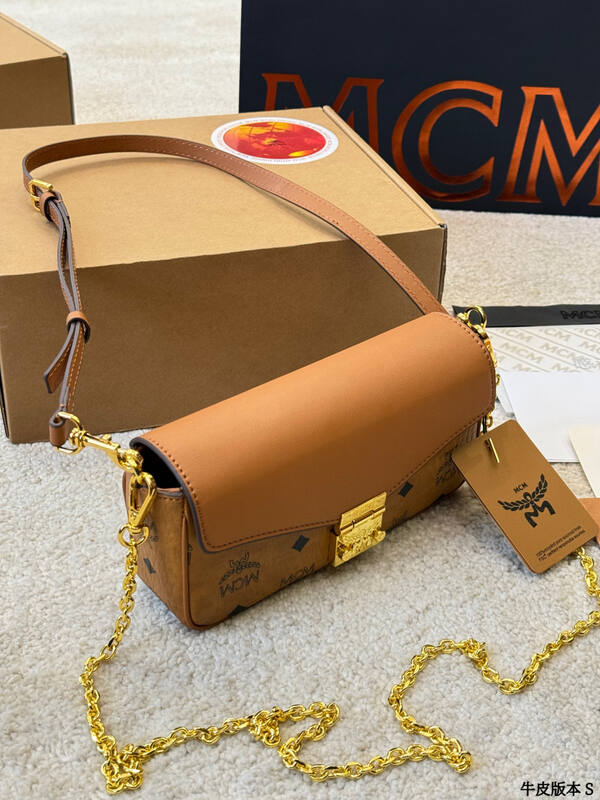MCM Visetos 25x18x10cm shoulder bag — Premium Replica