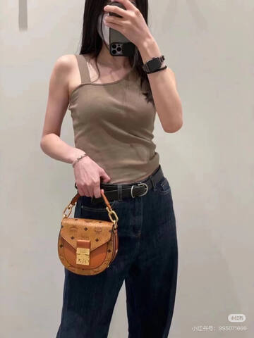 MCM Visetos 18x12cm shoulder bag Premium Replica