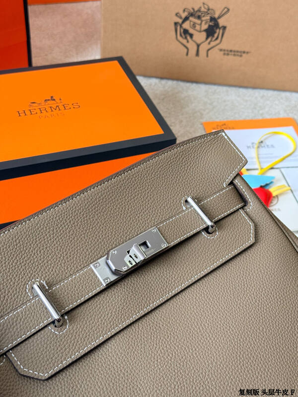 Hermes Herbag Taupe shoulder — 1:1 Replica