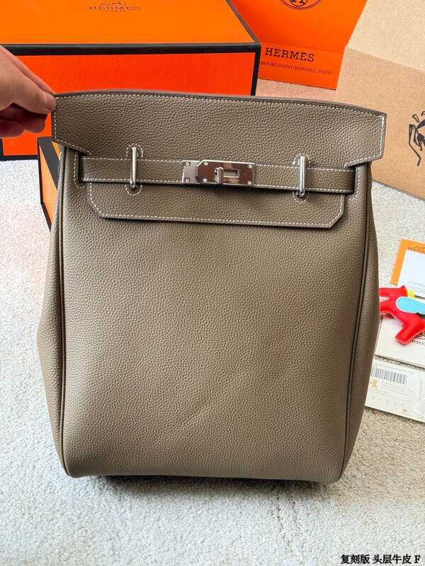 Hermes Herbag Taupe shoulder — 1:1 Replica