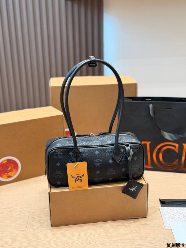 MCM Monogram 25x18x10cm shoulder bag — AAA Quality Replica