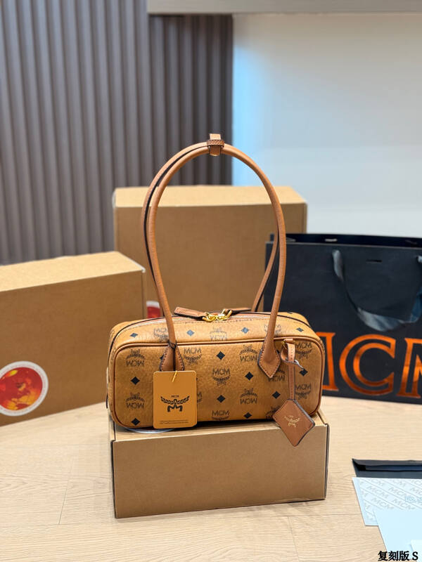 MCM Monogram 25x18x10cm shoulder bag — AAA Quality Replica