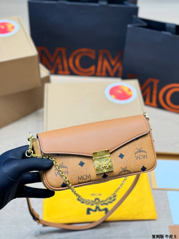 MCM Visetos 25x18x10cm shoulder bag — Top Quality Replica