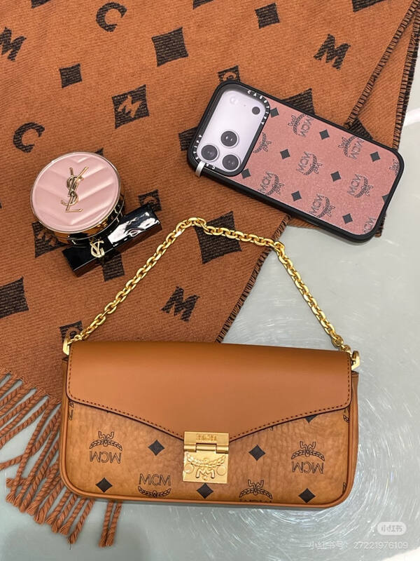 MCM Visetos 25x18x10cm shoulder bag — 1:1 Replica