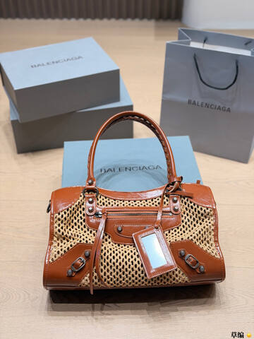 Balenciaga Brown shoulder bag 1 1 Replica
